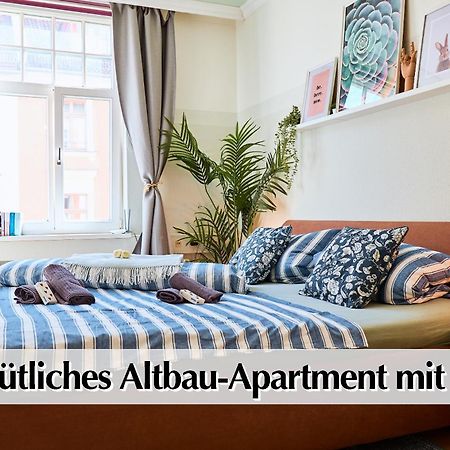 12 Fewos Im Jugendstilhaus Mit Aufzug, Terrasse, Kingsize-Bett, Smart-Tv, Etc Ерфурт Екстериор снимка