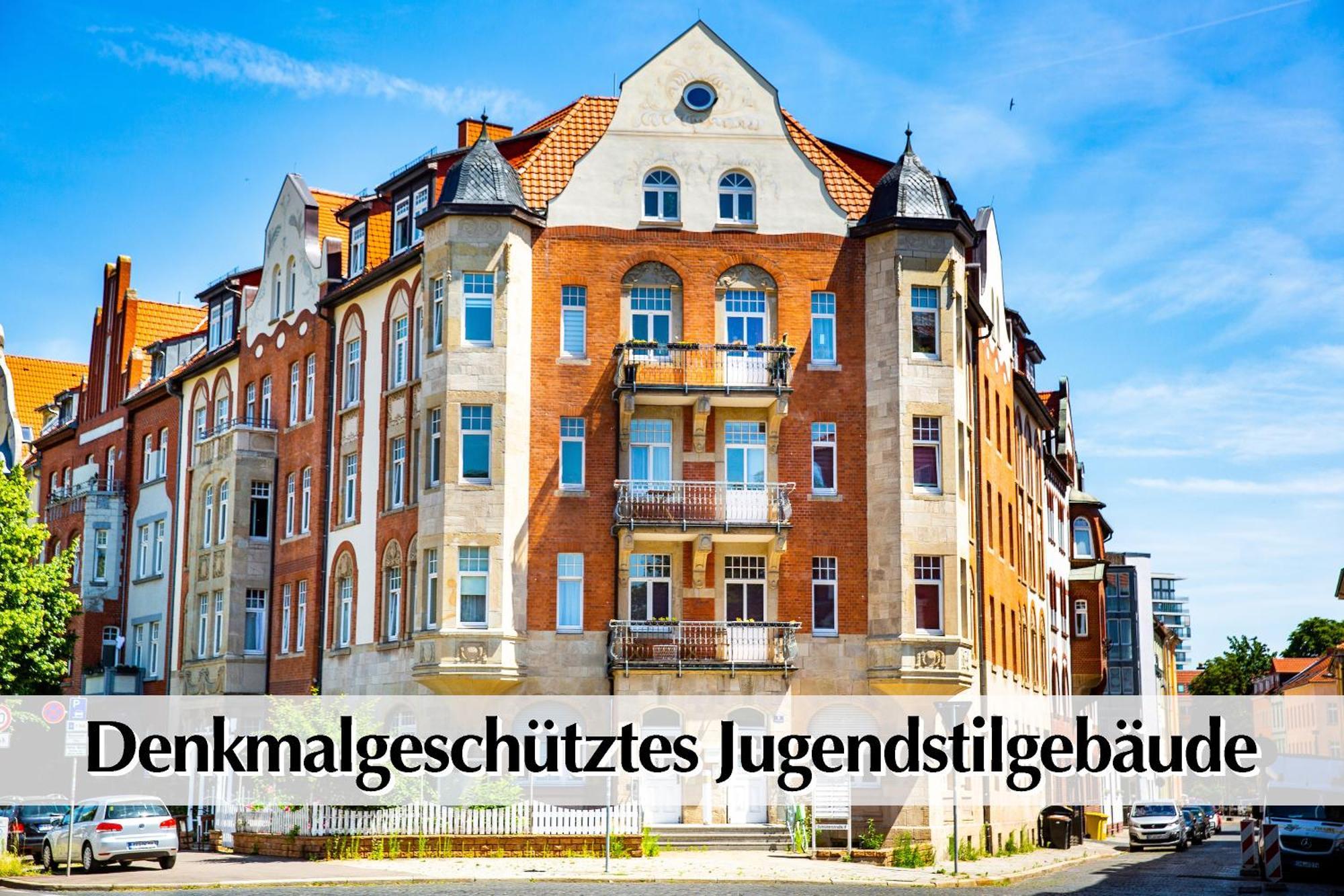 12 Fewos Im Jugendstilhaus Mit Aufzug, Terrasse, Kingsize-Bett, Smart-Tv, Etc Ерфурт Екстериор снимка