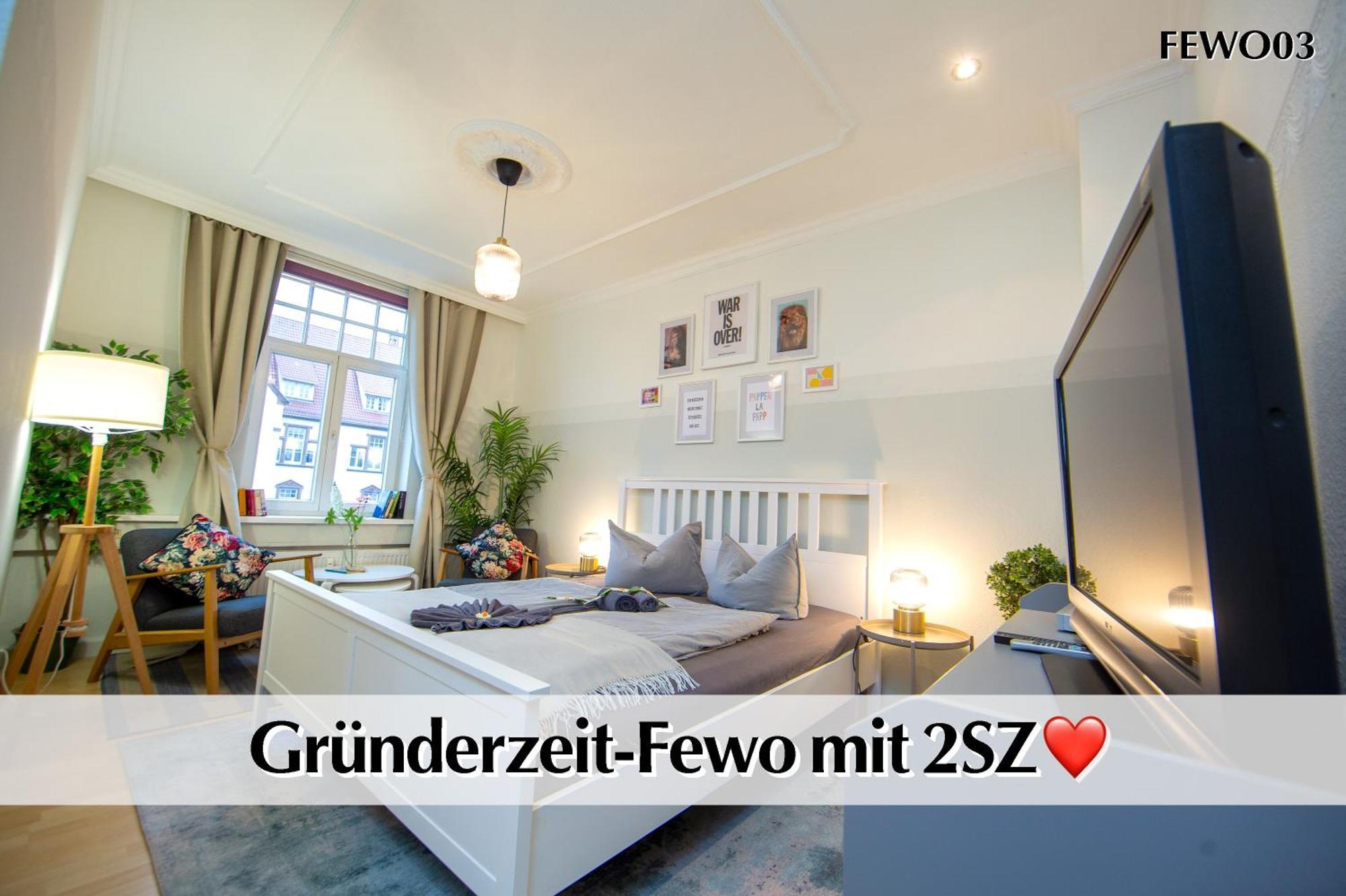 12 Fewos Im Jugendstilhaus Mit Aufzug, Terrasse, Kingsize-Bett, Smart-Tv, Etc Ерфурт Екстериор снимка
