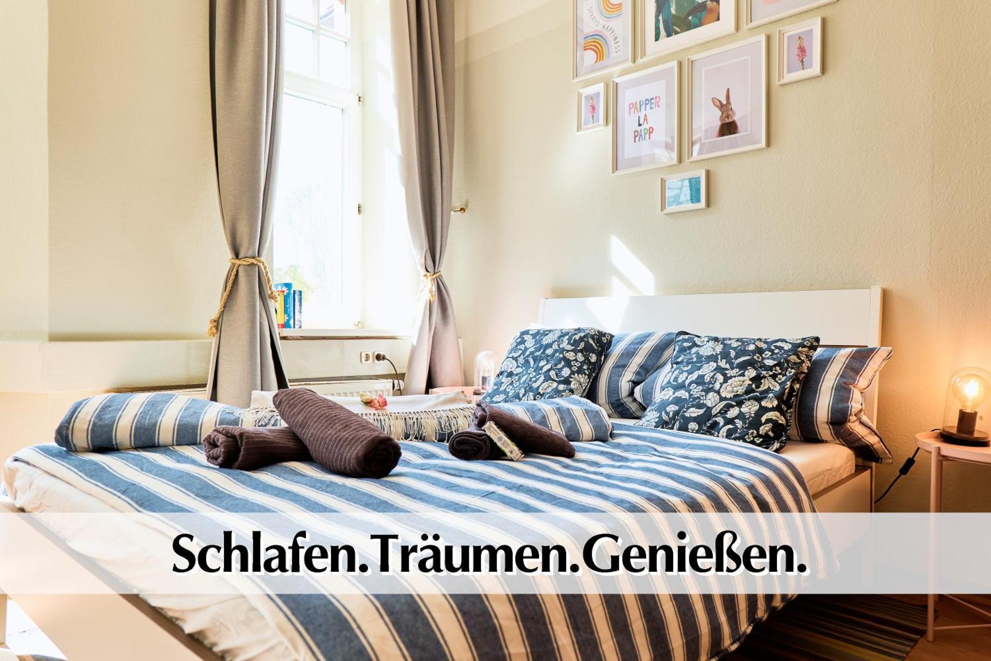 12 Fewos Im Jugendstilhaus Mit Aufzug, Terrasse, Kingsize-Bett, Smart-Tv, Etc Ерфурт Стая снимка