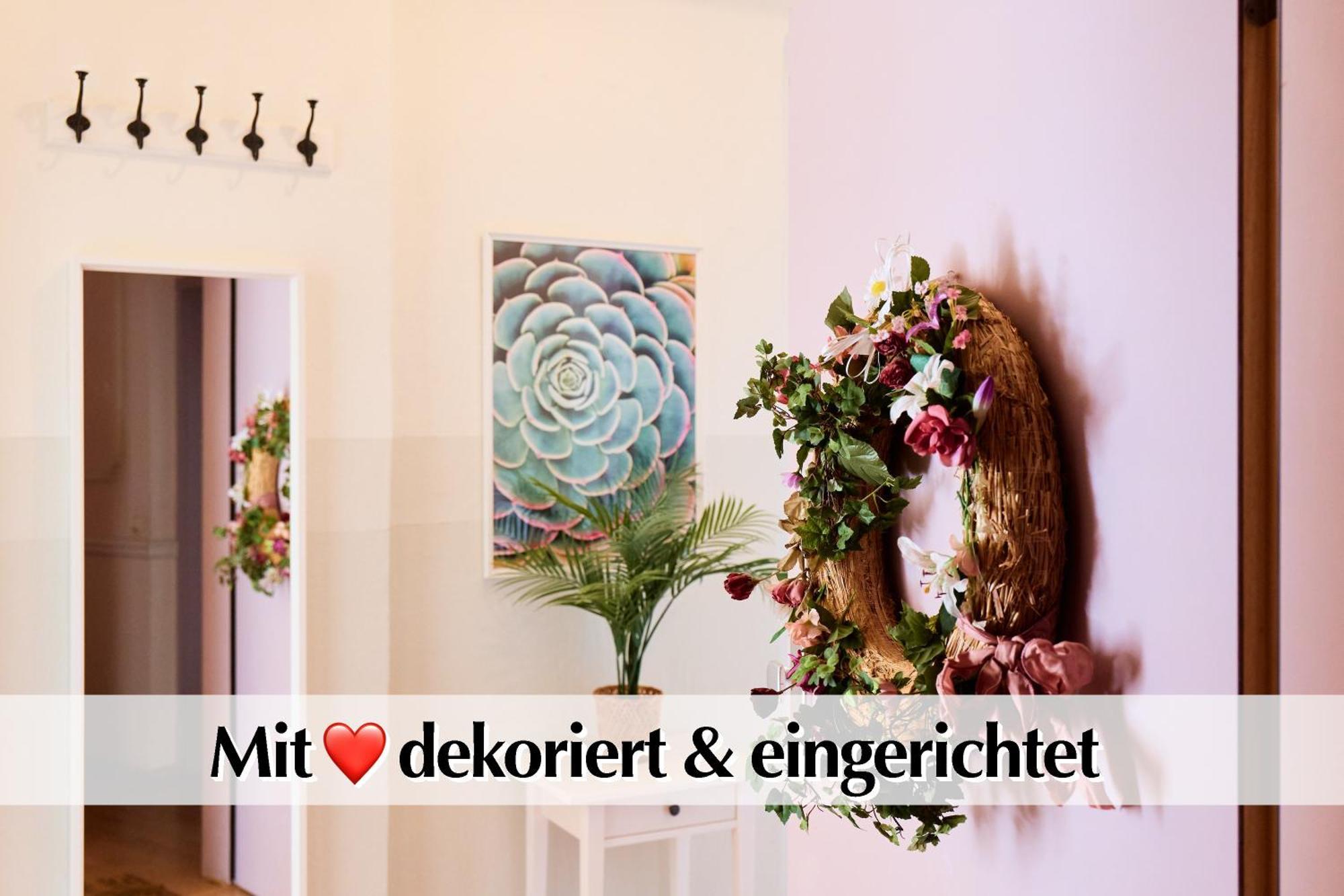 12 Fewos Im Jugendstilhaus Mit Aufzug, Terrasse, Kingsize-Bett, Smart-Tv, Etc Ерфурт Стая снимка